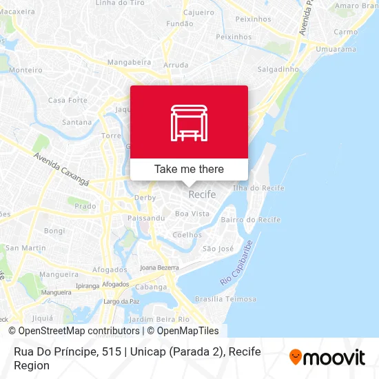 Rua Do Príncipe, 515 | Unicap (Parada 2) map