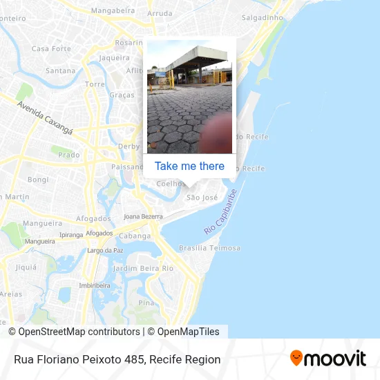 Rua Floriano Peixoto 485 map