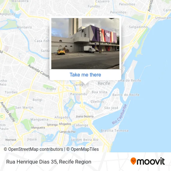 Rua Henrique Dias 35 map