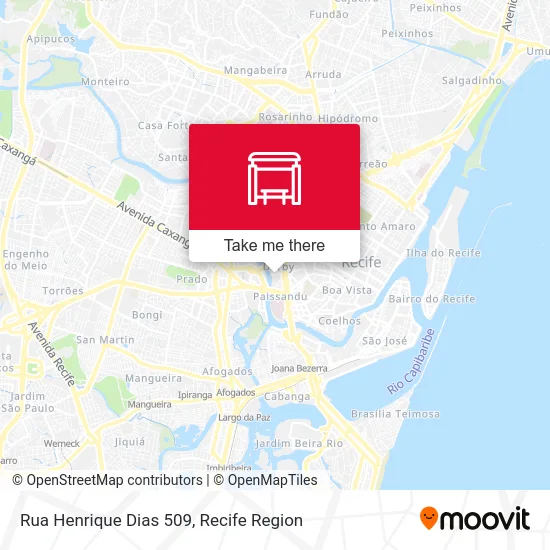 Rua Henrique Dias 509 map