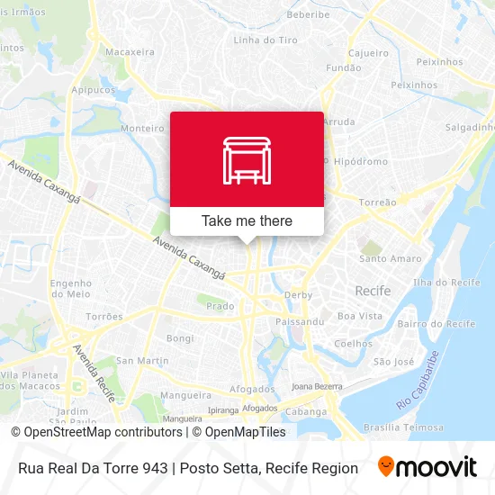 Rua Real Da Torre 943 | Posto Setta map
