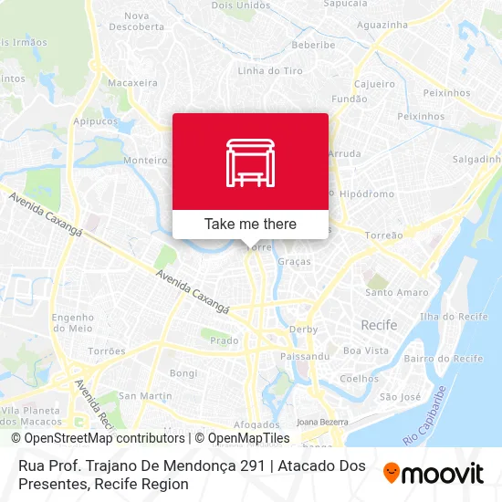 Rua Prof. Trajano De Mendonça 291 | Atacado Dos Presentes map