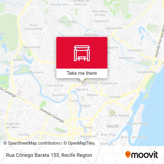 Rua Cônego Barata 153 map