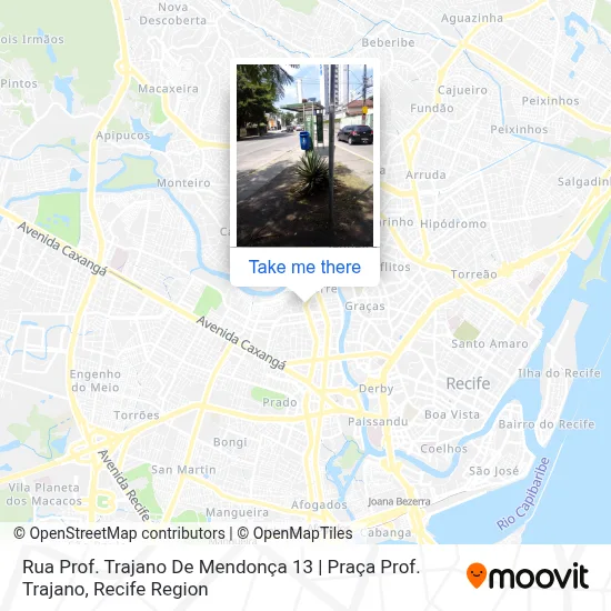 Rua Prof. Trajano De Mendonça 13 | Praça Prof. Trajano map
