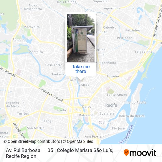 Av. Rui Barbosa 1105 | Colégio Marista São Luís map