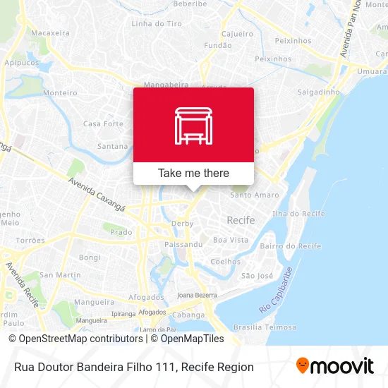 Rua Doutor Bandeira Filho 111 map
