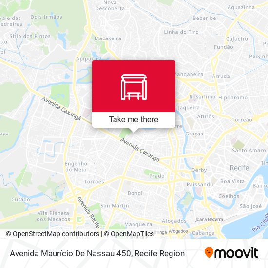 Avenida Maurício De Nassau 450 map