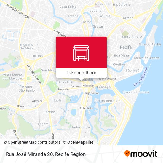 Rua José Miranda 20 map