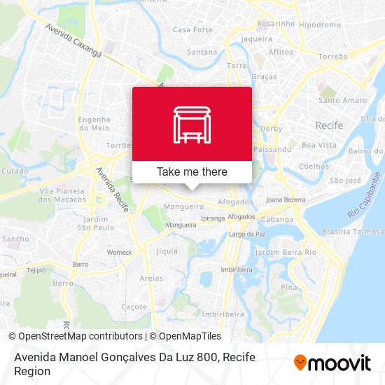 Avenida Manoel Gonçalves Da Luz 800 map
