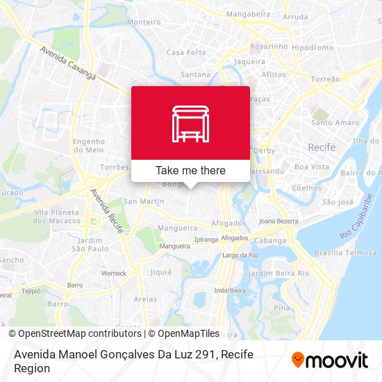 Avenida Manoel Gonçalves Da Luz 291 map