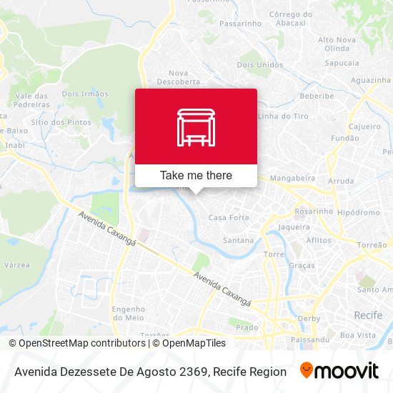 Avenida Dezessete De Agosto 2369 map