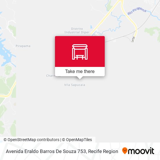Avenida Eraldo Barros De Souza 753 map