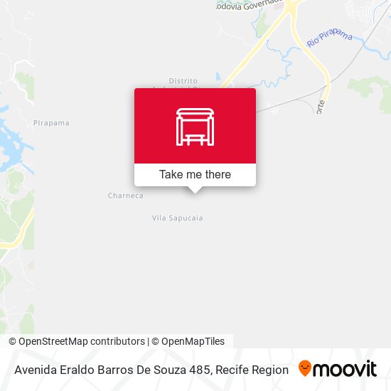 Avenida Eraldo Barros De Souza 485 map