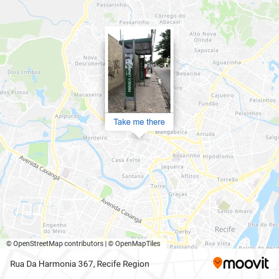 Rua Da Harmonia 367 map