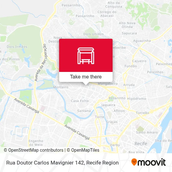 Rua Doutor Carlos Mavignier 142 map