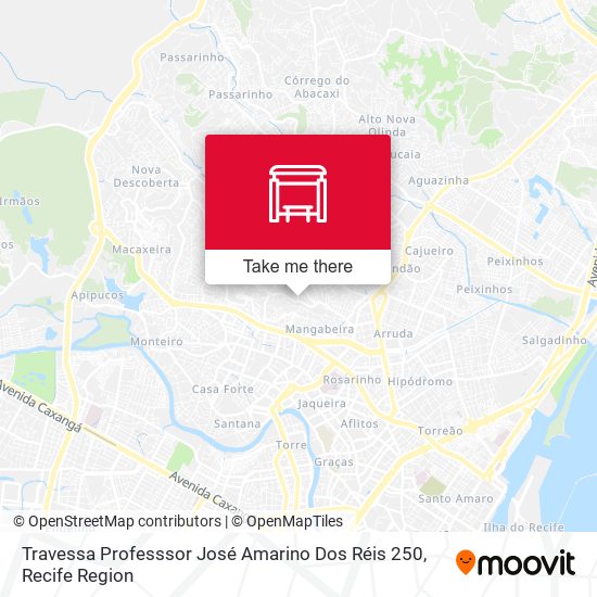 Travessa Professsor José Amarino Dos Réis 250 map