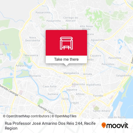 Rua Professor José Amarino Dos Réis 244 map