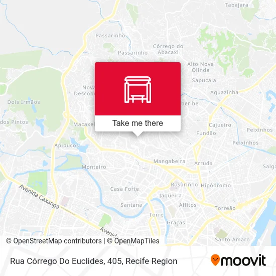 Rua Córrego Do Euclides, 405 map