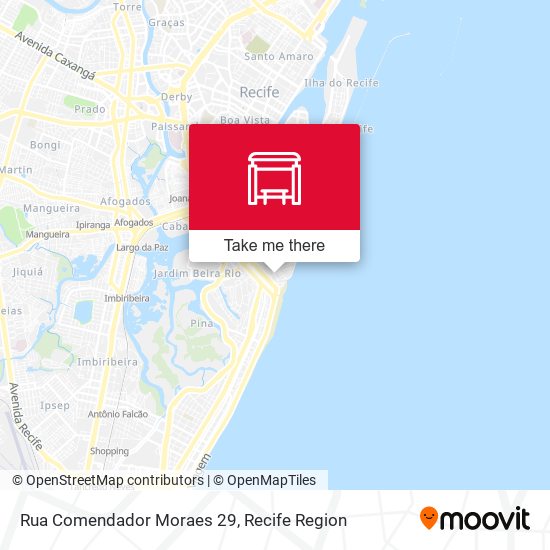 Rua Comendador Moraes 29 map