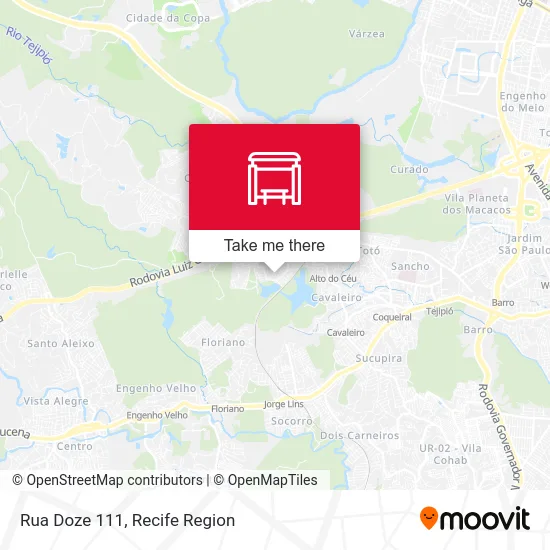 Rua Doze 111 map