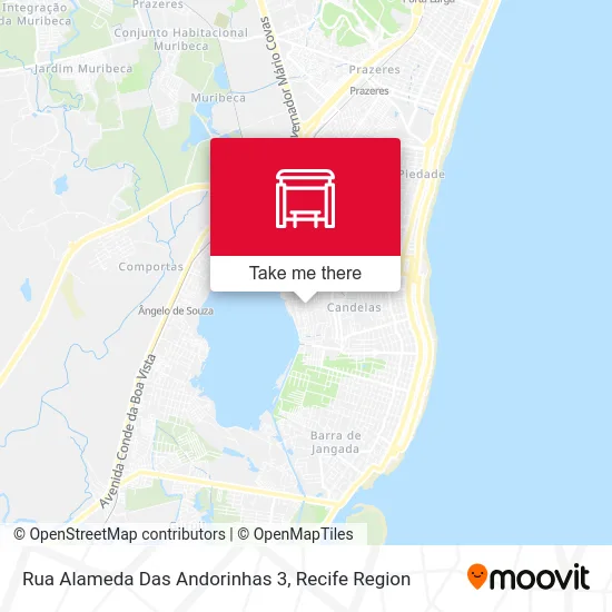 Rua Alameda Das Andorinhas 3 map