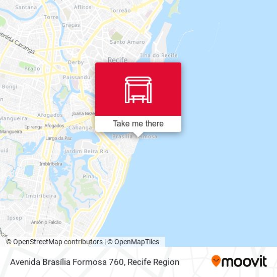 Avenida Brasília Formosa 760 map