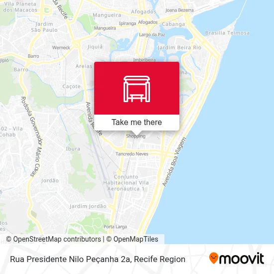 Rua Presidente Nilo Peçanha 2a map