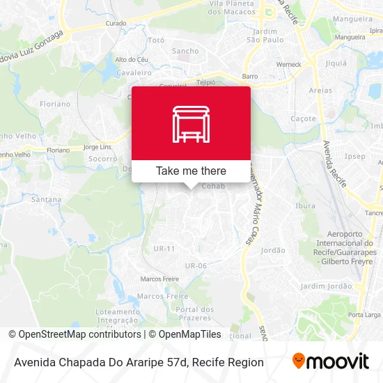 Avenida Chapada Do Araripe 57d map