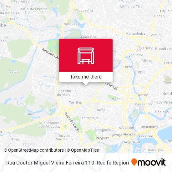 Rua Doutor Miguel Viêira Ferreira 110 map