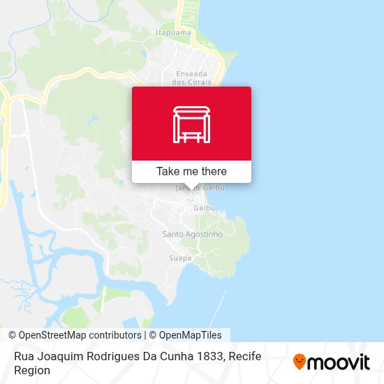 Rua Joaquim Rodrigues Da Cunha 1833 map