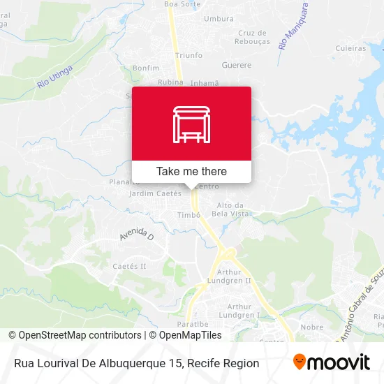 Rua Lourival De Albuquerque 15 map