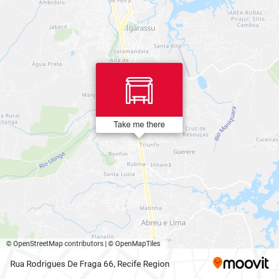 Rua Rodrigues De Fraga 66 map