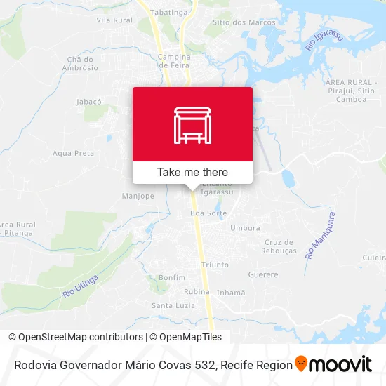 Rodovia Governador Mário Covas 532 map
