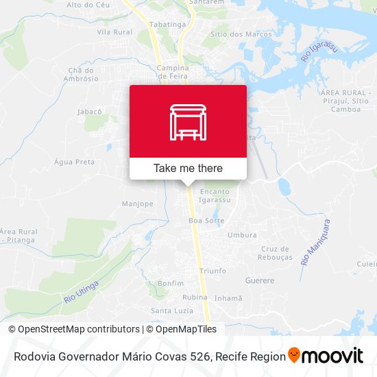 Rodovia Governador Mário Covas 526 map