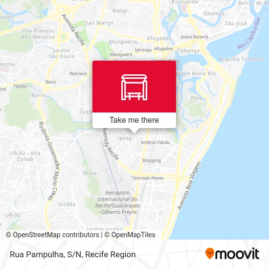 Rua Pampulha, S/N map