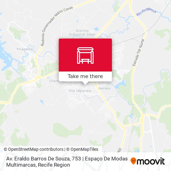 Av. Eraldo Barros De Souza, 753 | Espaço De Modas Multimarcas map