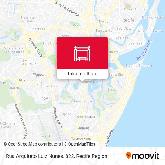 Rua Arquiteto Luiz Nunes, 822 map