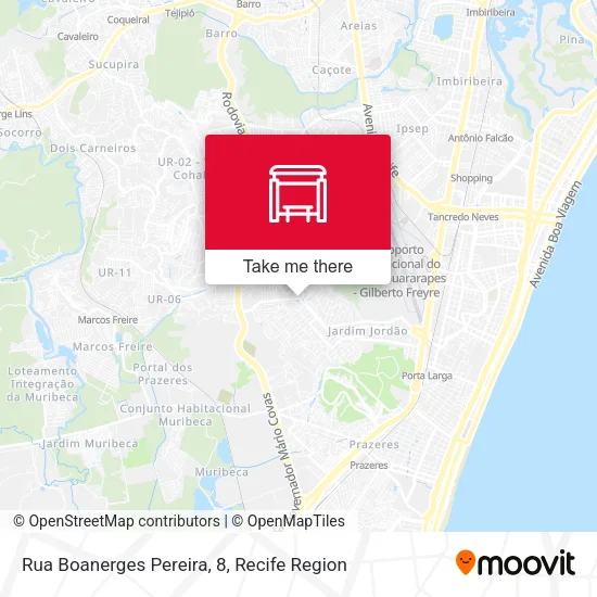 Rua Boanerges Pereira, 8 map