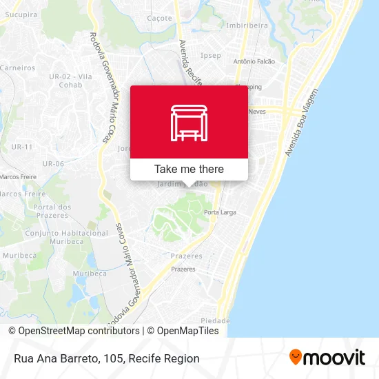 Rua Ana Barreto, 105 map