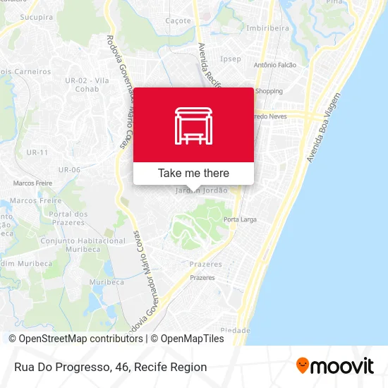 Rua Do Progresso, 46 map