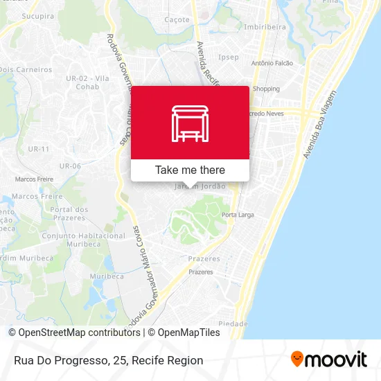 Rua Do Progresso, 25 map