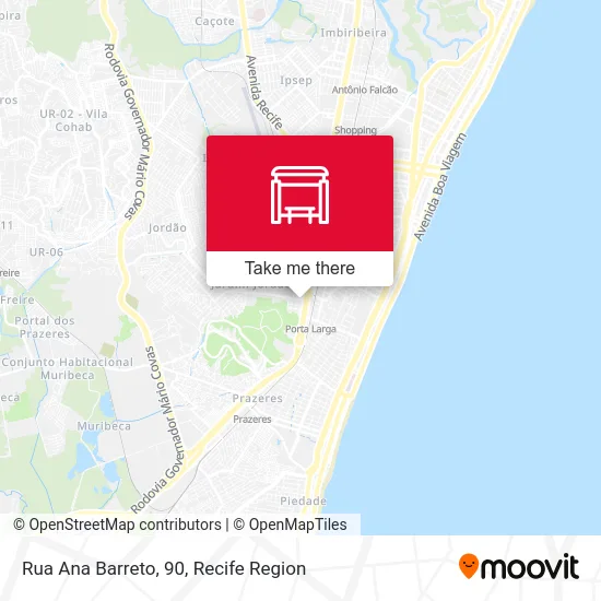 Rua Ana Barreto, 90 map