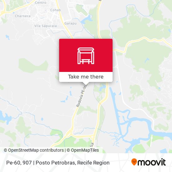 Pe-60, 907 | Posto Petrobras map