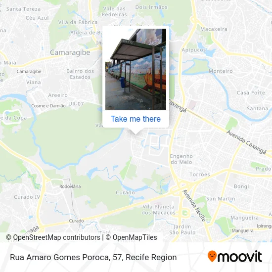 Rua Amaro Gomes Poroca, 57 map