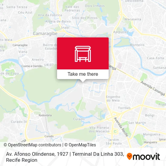 Av. Afonso Olindense, 1927 | Terminal Da Linha 303 map