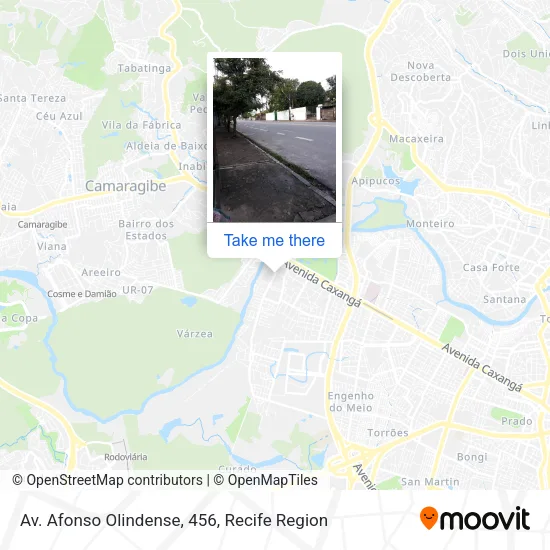 Av. Afonso Olindense, 456 map