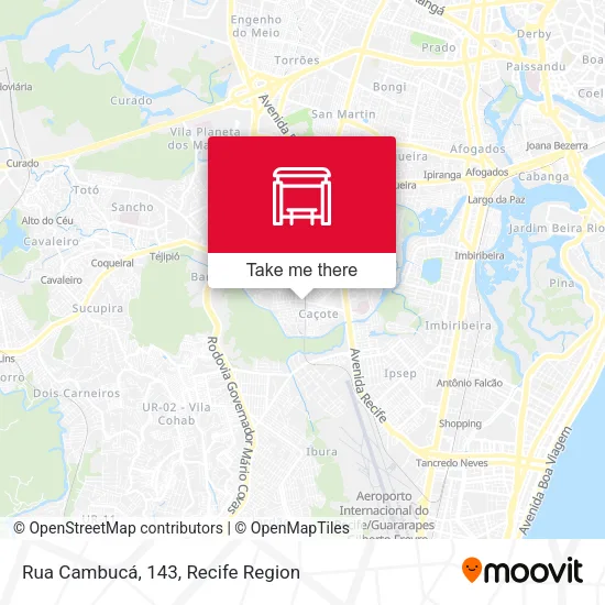 Rua Cambucá, 143 map