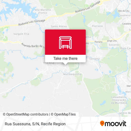 Rua Suassuna, S/N map