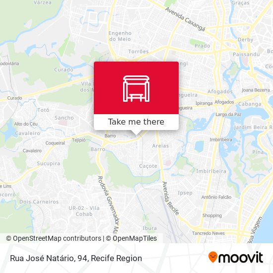 Rua José Natário, 94 map