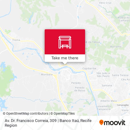 Av. Dr. Francisco Correia, 309 | Banco Itaú map